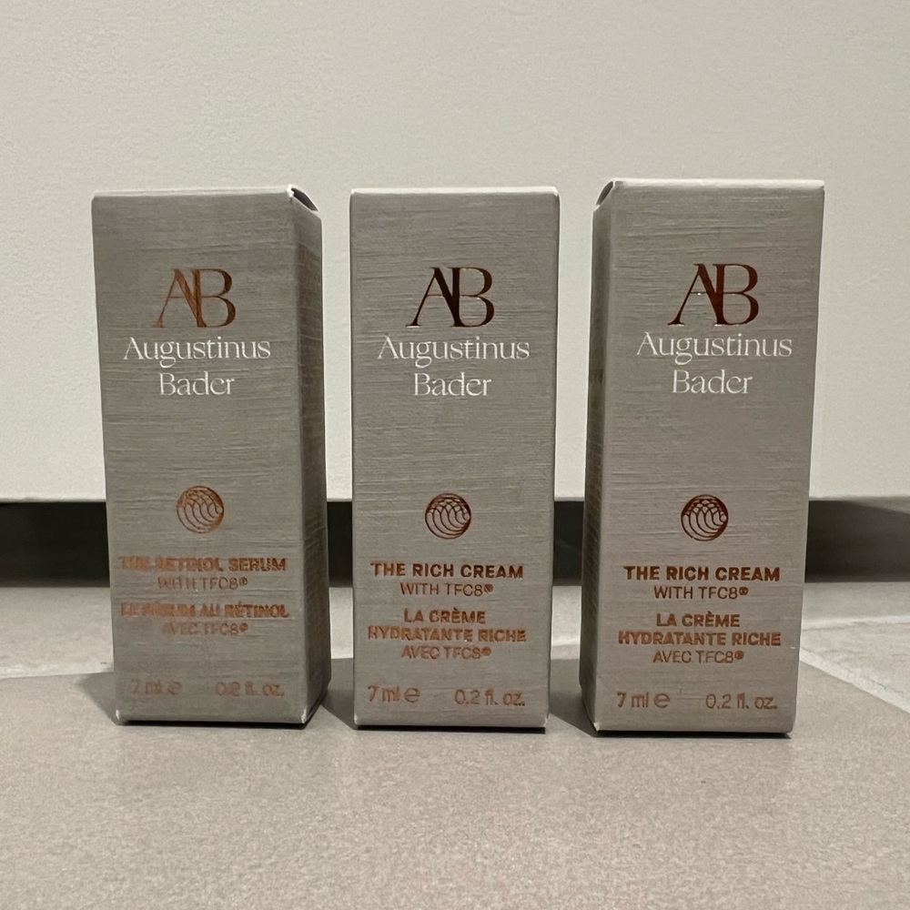 Augustinus Bader The Retinol Serum (1) & The Rich Cream (2) Set